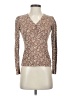 fat face Brown Long Sleeve Blouse Size 2 - photo 1