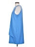 Mud Pie Solid Blue Casual Dress Size S - photo 5