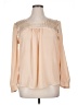 Perch by Blu Pepper 100% Polyester Ivory Long Sleeve Blouse Size 1X - photo 1