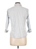 Eddie Bauer Houndstooth Gray 3/4 Sleeve Button-Down Shirt Size L - photo 2