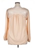 Perch by Blu Pepper 100% Polyester Ivory Long Sleeve Blouse Size 1X - photo 2