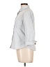 Eddie Bauer Houndstooth Gray 3/4 Sleeve Button-Down Shirt Size L - photo 5
