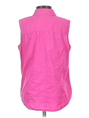 Faded Glory Sleeveless Button-Down Shirt (view 2)