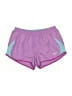 Nike 100% Polyester Color Block Purple Athletic Shorts Size S - photo 1