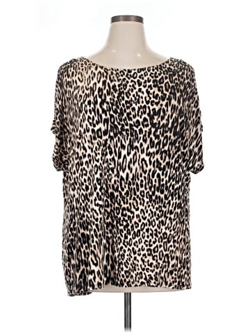 Cable & Gauge Short Sleeve Blouse (view 1)