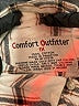 Assorted Brands 100% Cotton Plaid Ivory Long Sleeve Blouse Size 1X - photo 6