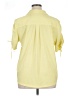 Chico's Yellow Short Sleeve Blouse Size XL - photo 2
