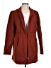 Unbranded 100% Polyester Burgundy Coat Size L - photo 1