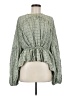 ASOS Green Long Sleeve Blouse Size UK 10 / US 6 - photo 1