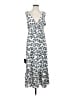 Lulus 100% Polyester Print White Casual Dress Size S - photo 1