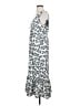 Lulus 100% Polyester Print White Casual Dress Size S - photo 5