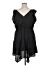 Express 100% Polyester Black Cocktail Dress Size XL - photo 2