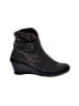 Baretraps 100% Leather Black Ankle Boots Size 6 1/2 - photo 1