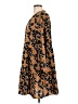 Nine West 100% Polyester Print Brown Casual Dress Size L - photo 5