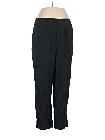 Madewell Crinkled Crepe Straight-Leg Crop Pants (view 1)