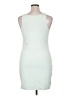 Open Edit Solid Green Casual Dress Size XL - photo 2