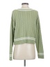 Elodie 100% Acrylic Green Pullover Sweater Size S - photo 2