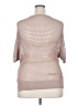 Unbranded 100% Viscose Metallic Tan Pullover Sweater Size XXXL - photo 2