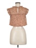 Monteau Brown Sleeveless Blouse Size M - photo 2
