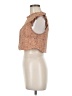 Monteau Brown Sleeveless Blouse Size M - photo 5