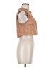 Monteau Brown Sleeveless Blouse Size M - photo 4