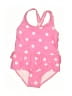Carter's Polka Dots Pink One Piece Swimsuit 9-12 MO / 12 MO - photo 1