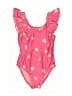 Cat & Jack Hearts Pink One Piece Swimsuit 12-18 MO / 18 MO - photo 1