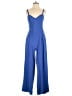 Vestique Solid Blue Jumpsuit Size M - photo 1