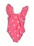 Cat & Jack Hearts Pink One Piece Swimsuit 12-18 MO / 18 MO - photo 2