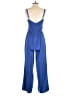 Vestique Solid Blue Jumpsuit Size M - photo 2