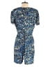London Times Print Blue Romper Size M - photo 2