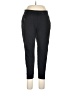 Athleta Solid Black Track Pants Size 12 (petite) - photo 1