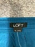 Ann Taylor LOFT 100% Rayon Solid Teal Shorts Size XL - photo 3
