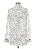 Who What Wear 100% Polyester Polka Dots Ivory Long Sleeve Blouse Size M - photo 2