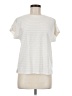 Ellen Tracy Ivory Short Sleeve T-Shirt Size M - photo 1