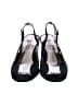 Via Accenti 100% Leather Black Heels Size 7 - photo 2