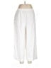 DKNY 100% Linen White Linen Pants Size L - photo 2
