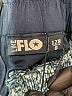Like Flo 100% Polyester Tweed Blue Skirt Size 8 - photo 3