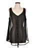 Torrid 100% Polyester Black Sleeveless Blouse Size Lg Plus (0) - photo 1