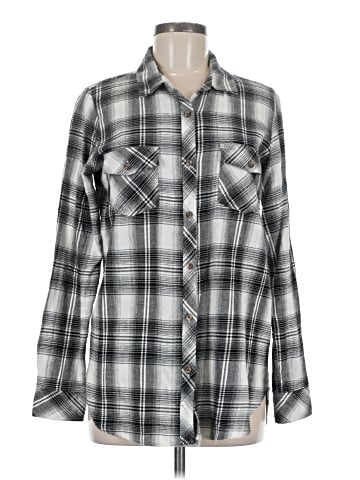 Volcom Long Sleeve Button-Down Shirt (view 1)