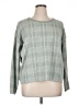 Tahari Plaid Green Pullover Sweater Size XL - photo 1
