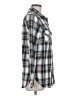Volcom 100% Cotton Plaid Silver Long Sleeve Button-Down Shirt Size 8 - photo 4