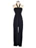 Timing 100% Rayon Solid Black Jumpsuit Size M - photo 1