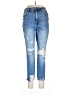 Mica Hearts Blue Jeans Size 30 waist - photo 1
