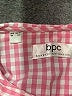 Assorted Brands Checkered-gingham Pink Short Sleeve Top Size 8 - 9 - photo 3