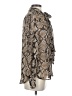 Altuzarra for Target 100% Polyester Animal Print Silver Long Sleeve Blouse Size S - photo 4