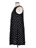 Chaps Polka Dots Black Casual Dress Size XL - photo 5