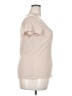 Torrid Ivory Tan Short Sleeve Turtleneck Size 2X Plus (2) - photo 4