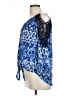 New York Laundry 100% Polyester Blue 3/4 Sleeve Blouse Size L (petite) - photo 5