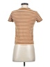 Shein Stripes Brown Short Sleeve Turtleneck Size XS - photo 2